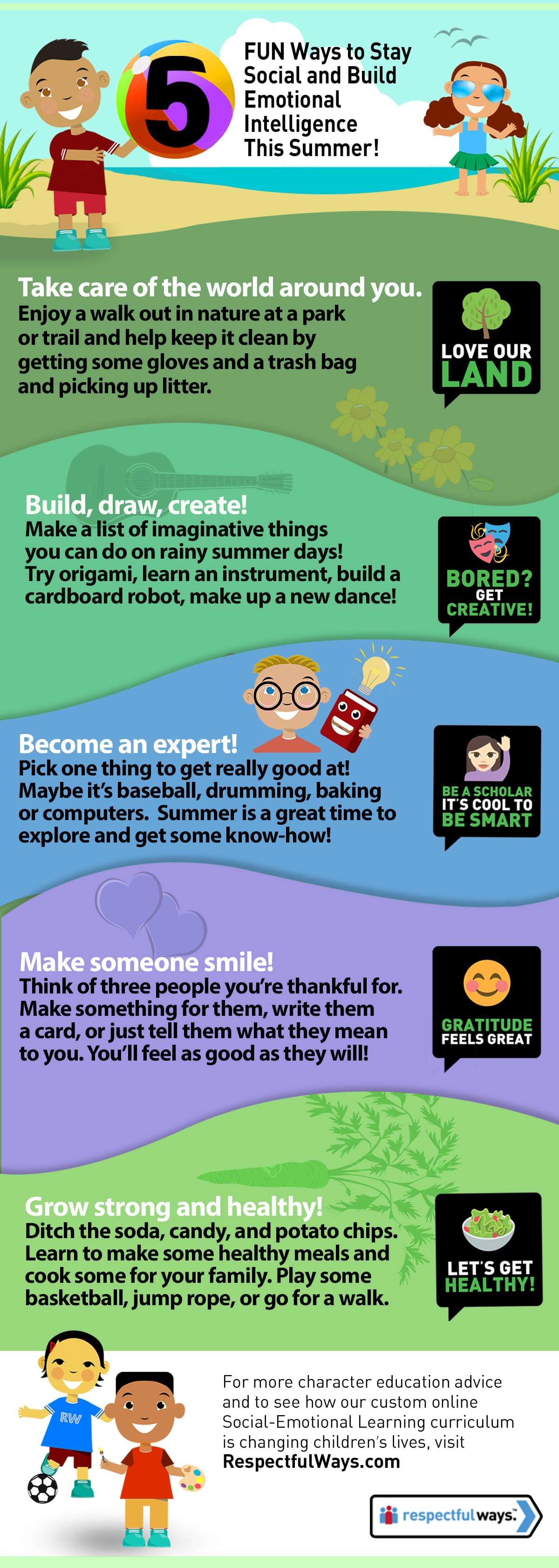 Summer SEL Learning Tips